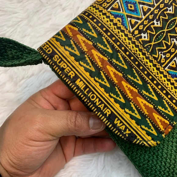 Uganda Home-made Crossbody | Green - Picture 7 of 8